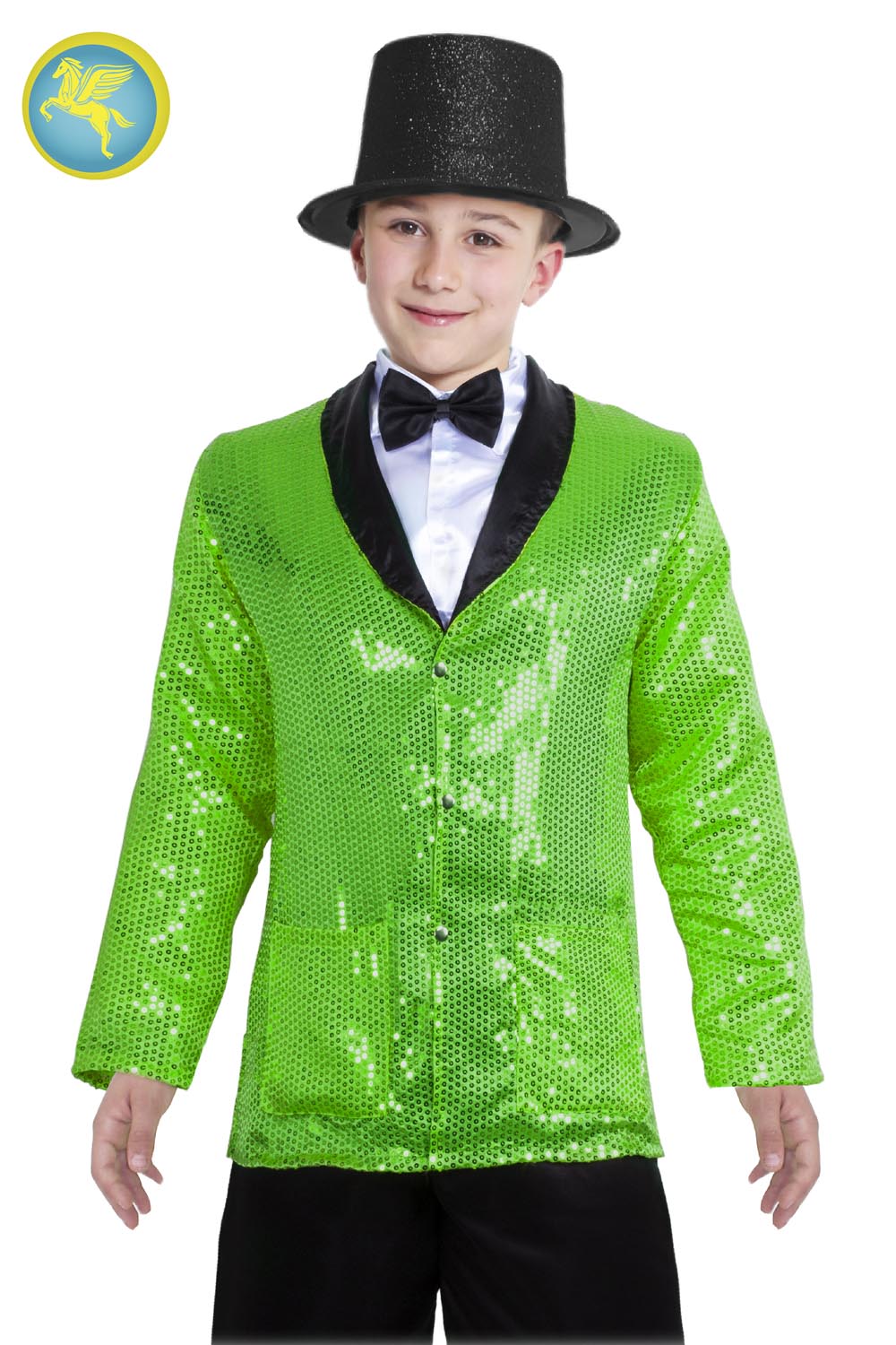 GIACCA PAILLETTES VERDE